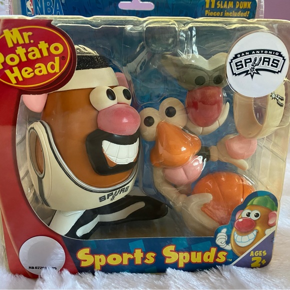 Mr Potato Head NBA Sports Spuds SAN ANTONIO SPURS - Picture 2 of 11